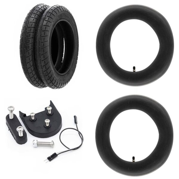 Kit neumáticos de 10 pulgadas negro para Xiaomi [Wanda]