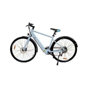 Bicicleta eléctrica de carretera Atria 700c con marco de acero y frenos de disco