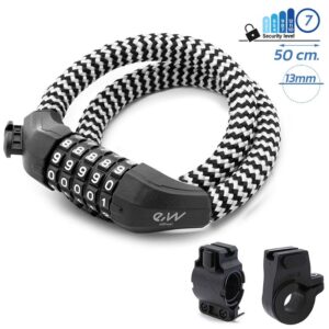 Candado de contraseña EWLK025 funda nylon