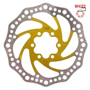 Disco de freno R6.1 140mm 6H