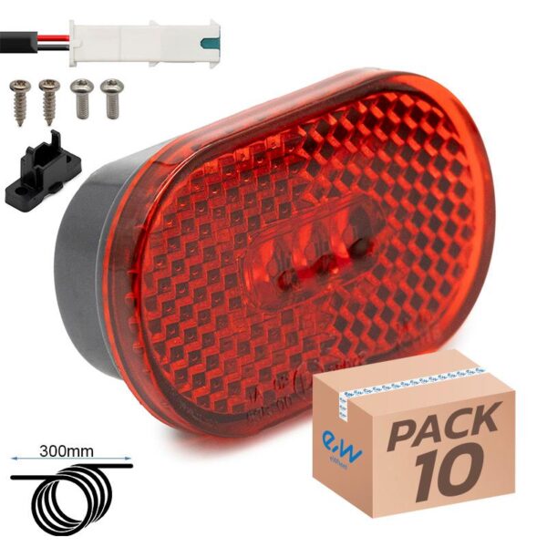 Luz trasera guardabarros 5-12V para Xiaomi 1S, Essential, Pro2 y MI3
