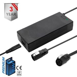 Cargador premium 52v (salida 58,1v) 2A conector LP16 Dualtron mini