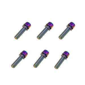 Tornillos Para La Potencia Manillar Arcoíris (Pack 6 unidades)