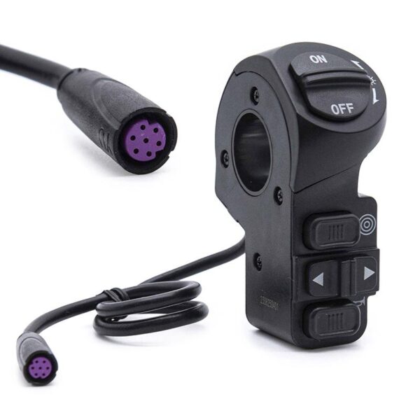 Botonera para Intermitente/luz/claxon/motores 3F