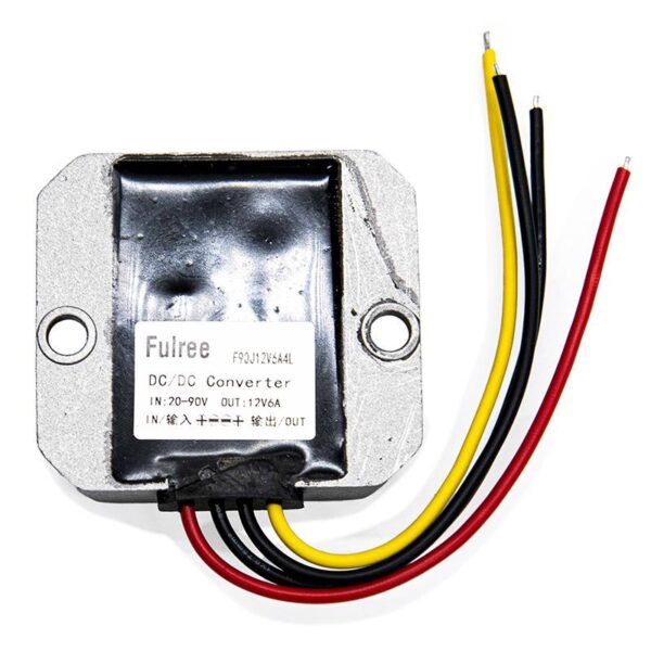 Conversor DC 20-90V a 12V 6A [Fulree]