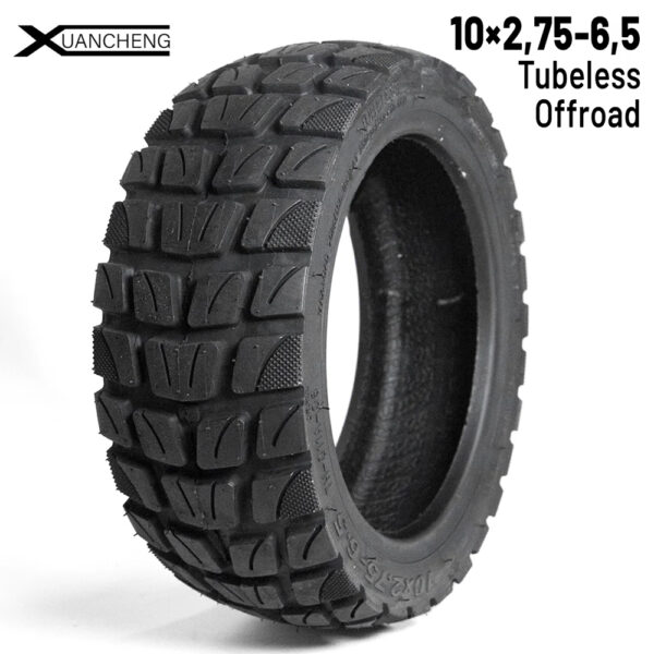 Rueda Cubierta 10x2,75 - 6,5 (Tubeless)