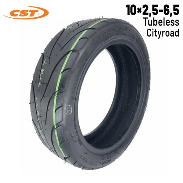 Rueda Cubierta 10x2,5-6,5 Tubeless