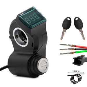 Llave de contacto con voltímetro