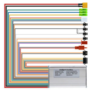 Controladora 36V 15A 350W LCD Liviae
