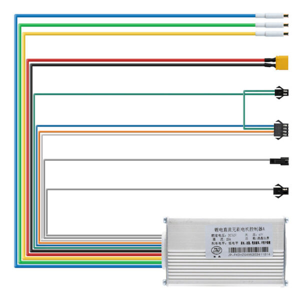 Controladora 52V 25A 800W-A LCD JP [J&P]
