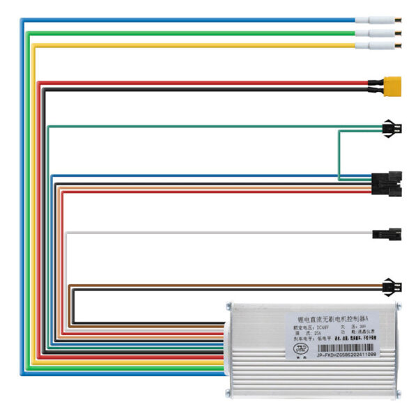 Controladora 48V 25A 800W-A LCD JP [J&P]