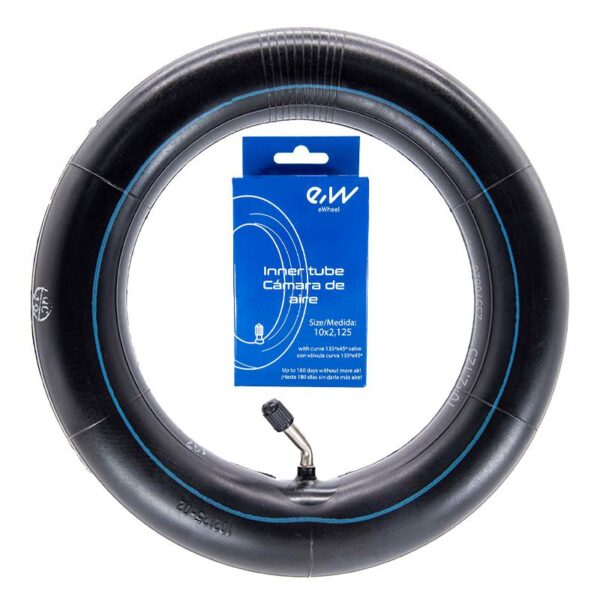 Cámara aire 10x2,125 VC 135x45º [Ewheel]
