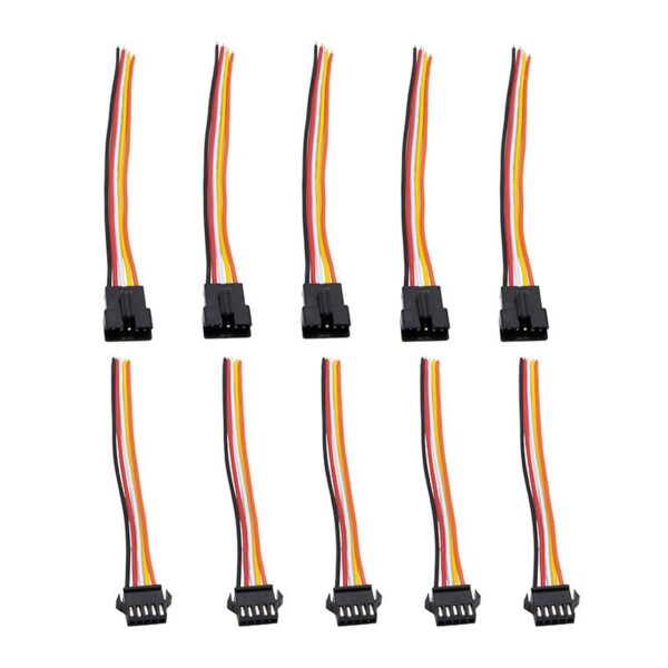 Conector SM 5 pin con cable 22AWG