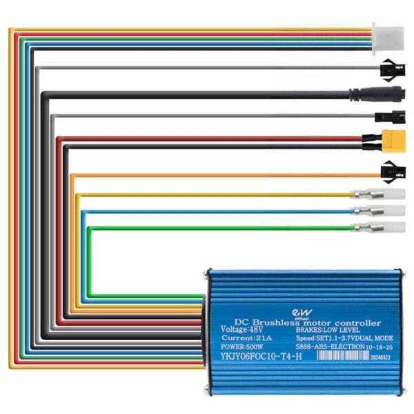 48V 21A 500W-B 10-18-25km/h deslimitable