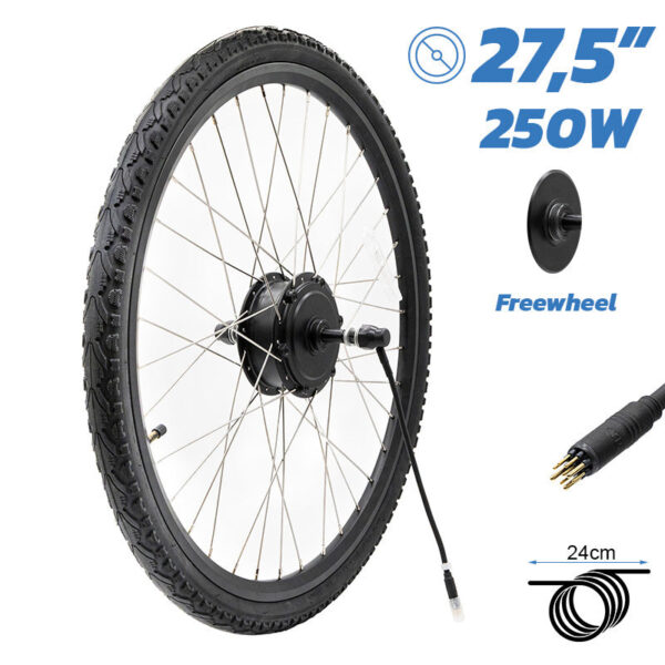Motor 36V 250W para Ebike 27,5 pulgadas (Incluye neumático)