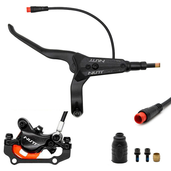 Kit 3 Freno hidráulico negro A5-D Trasero [Nutt]