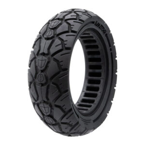 Rueda maciza 10x3,0/255x80 (80/65-6) negra [Amitor]