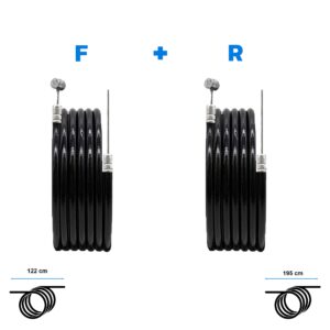 Kit cables freno delantero + trasero Smartgyro MAX2
