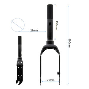 Horquilla delantera del E2 Pro E