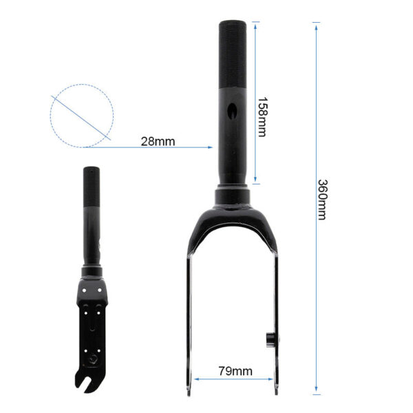 Horquilla delantera del E2 Pro E