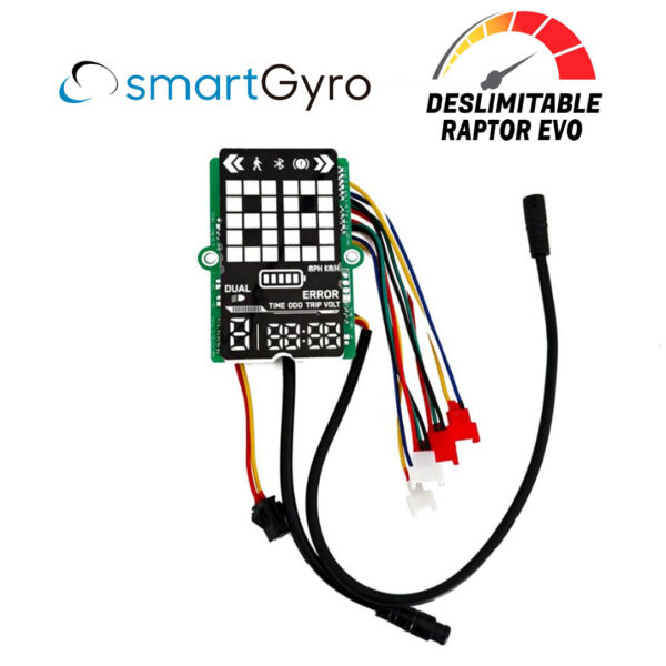 Display Smartgyro Raptor EVO - (Deslimitado 40Km/h)