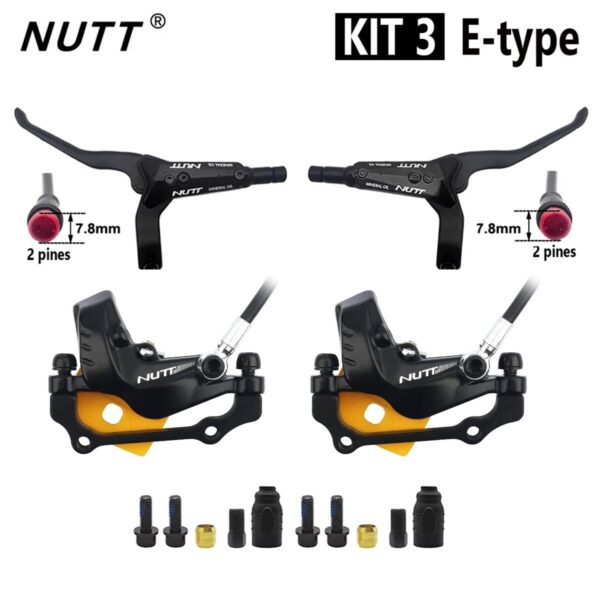 Kit de frenos NUTT 4 Pistones (kit 3)
