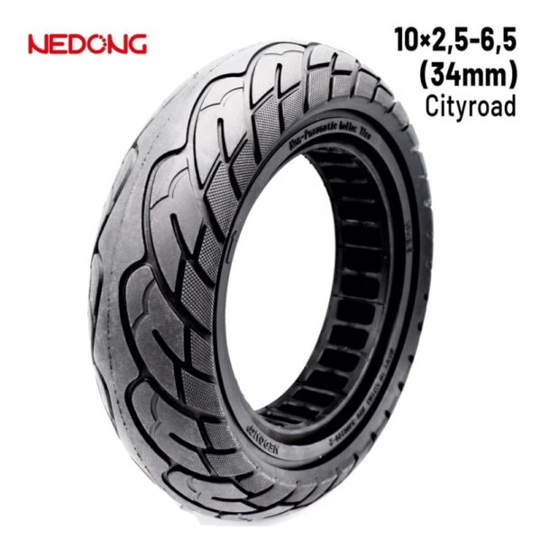 Rueda maciza 10x2,5-6,5 (34mm)