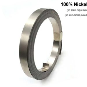 Rollo de níquel puro 100% (8mm x 0.15mm) 10 metros