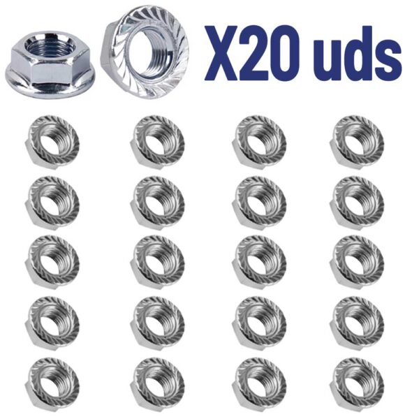 Tuercas para rueda delantera Xiaomi (Pack 20 unidades)