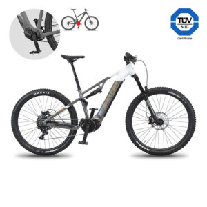TERRAM ebike MTB Gris/Blanco