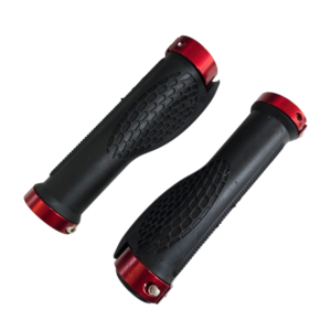 Puño genérico para patinete Rojo (diseño ergonómico)