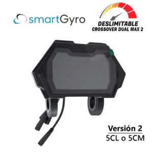 Display Smartgyro Crossover DUAL MAX 2 - (Deslimitado 40Km/h) - Versión V2 (Referencia 5CL o 5CM)