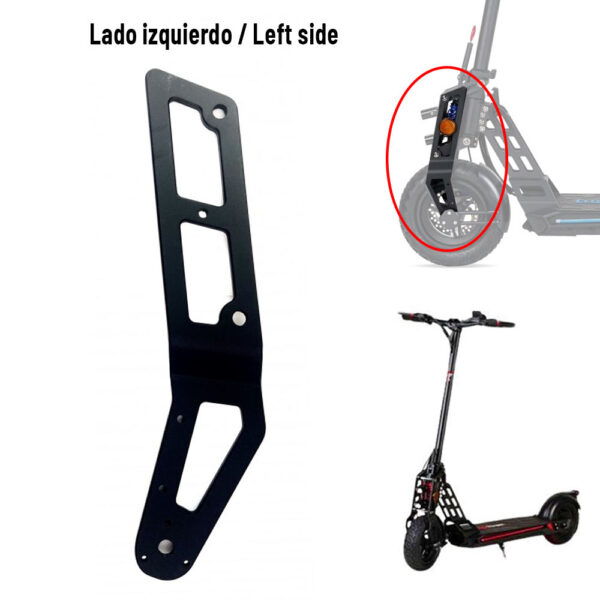 Brazo horquilla izquierda para Bogist Urbetter M6, Ecoxtrem Bison, B-Mov freestyle 5 y similares