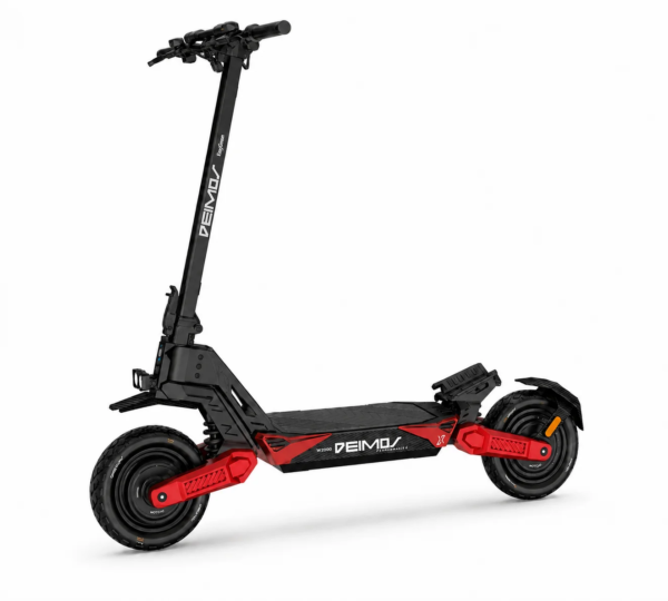Patinete Eléctrico Ecoxtrem Deimos Dual DGT – Negro Rojo