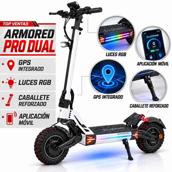 Ecoxtrem Armored Dual PRO DGT Homologado 2027