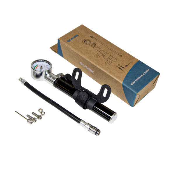 Inflador manual con barómetro (Suniik)